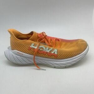 Hoka One One Sneakers Mens 10.5 D Carbon X 3 1123192 RYCM Orange‎ Running Shoes